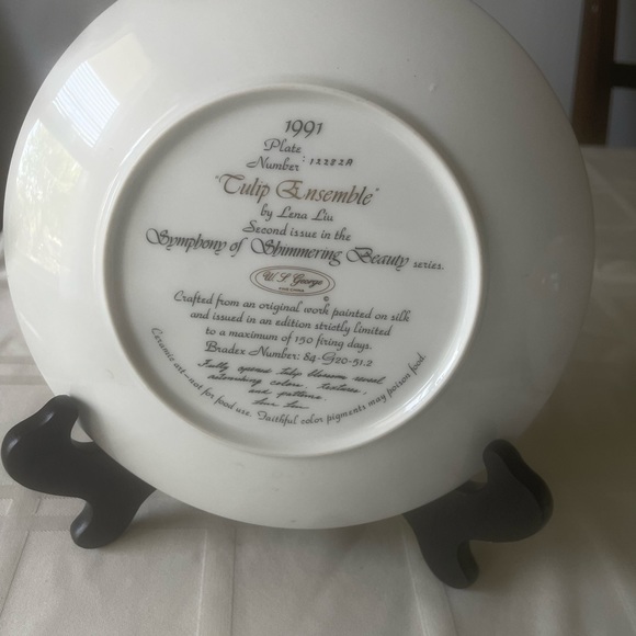 1991 Tulip Ensemble by Lena Liu Second issue Symphony of Shimmering Beauty - Picture 3 of 5